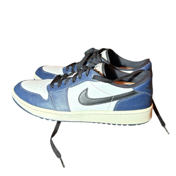 Jordan x Golf 2021 Collab Midnight Navy Retro Low Dunks - Picture 2 of 6